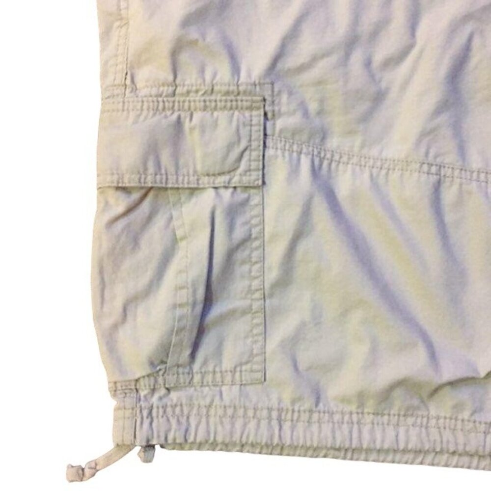Chaps Cargo Shorts Mens 40 Used Hudson Beige - Picture 4 of 9
